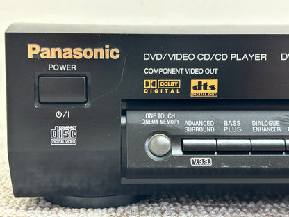 Panasonic DVD-RV31 CD/DVD Player * Remote * Fully Serviced * New Belts