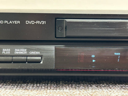 Panasonic DVD-RV31 CD/DVD Player * Remote * Fully Serviced * New Belts