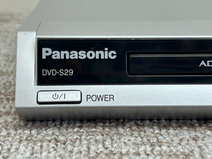 Panasonic DVD-S29 CD/DVD Player * Remote * Fully Serviced * New Belts