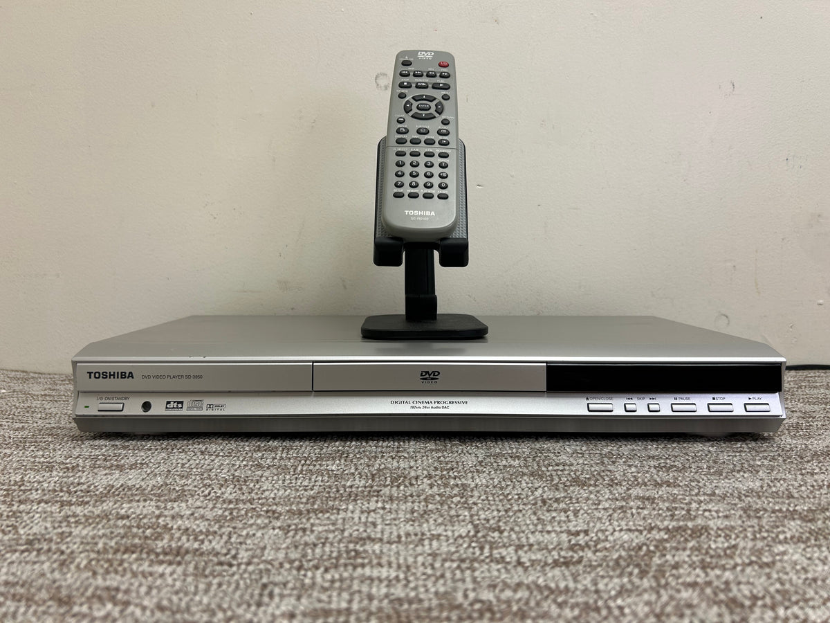 Toshiba SD-3950 CD/DVD Player * Remote * Fully Serviced * New Belts