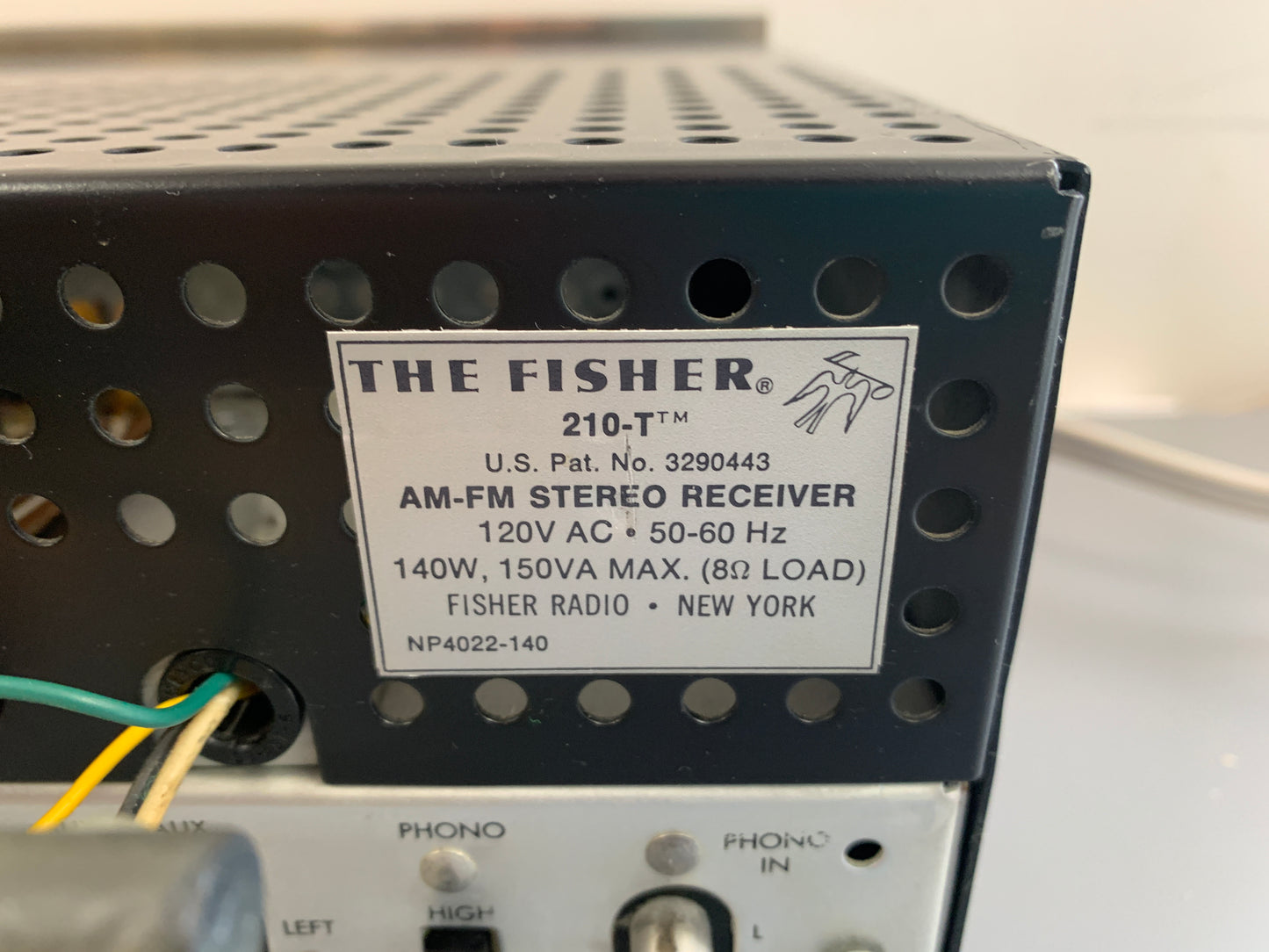 Fisher 210-T Stereo Receiver * 1970 * Fully Serviced