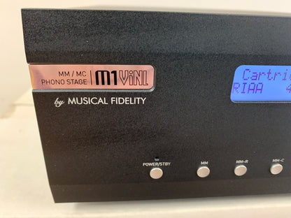 Musical Fidelity M1ViNL MM MC phono stage * Box