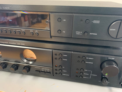Carver Combo - CM-1090 Integrated Amplifier - TX-12 Stereo Tuner