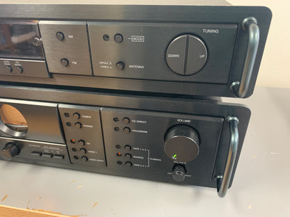 Carver Combo - CM-1090 Integrated Amplifier - TX-12 Stereo Tuner