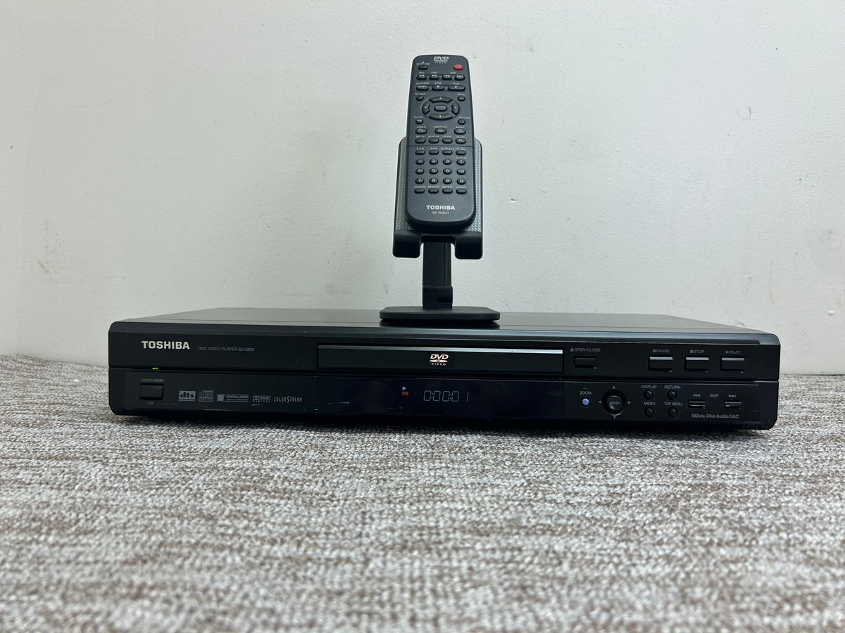 Toshiba SD-2800KU CD/DVD Player * Fully Serviced * Remote