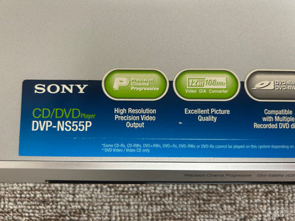 Sony DVP-NS55P CD/DVD Player * Fully Serviced * Remote