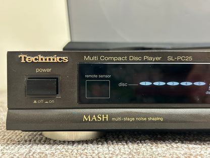Technics SL-PC25 CD Carousel * 5 Discs * Fully Serviced * New Belts