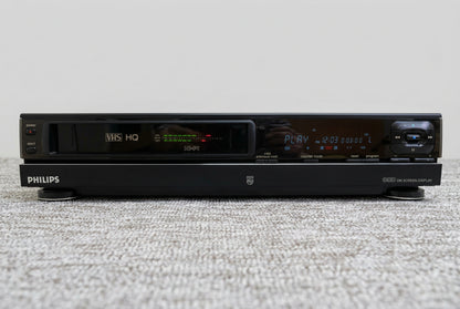Philips VR6585 VHS HQ Hi-Fi Stereo Video Cassette Recorder * Fully Serviced * New Belts