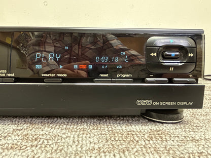 Philips VR6585 VHS HQ Hi-Fi Stereo Video Cassette Recorder * Fully Serviced * New Belts