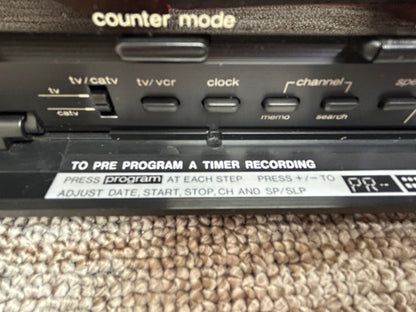Philips VR6585 VHS HQ Hi-Fi Stereo Video Cassette Recorder * Fully Serviced * New Belts