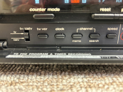 Philips VR6585 VHS HQ Hi-Fi Stereo Video Cassette Recorder * Fully Serviced * New Belts