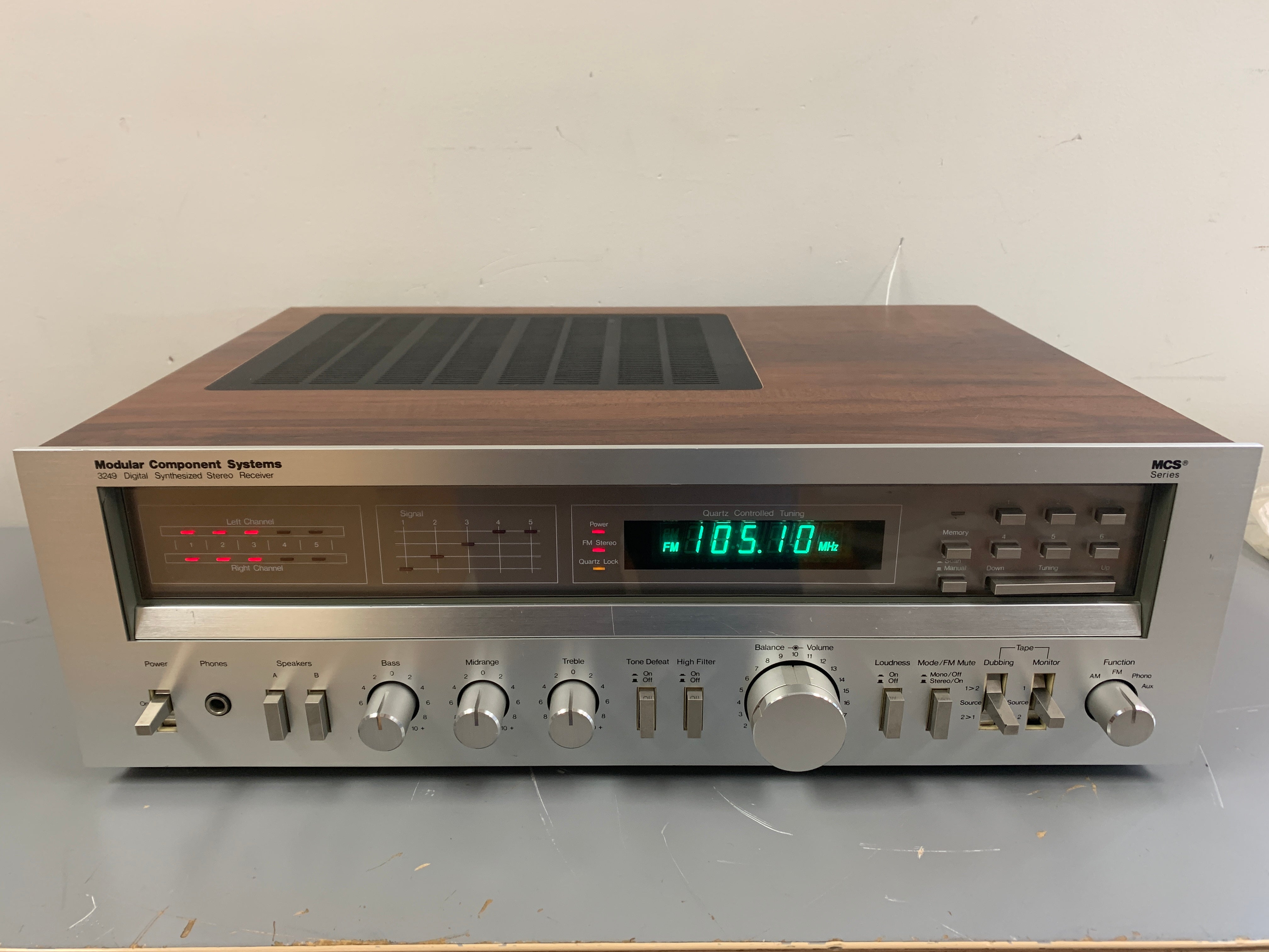 MCS Modular Component System 3249 Stereo Receiver * 45W RMS * 1981 ...