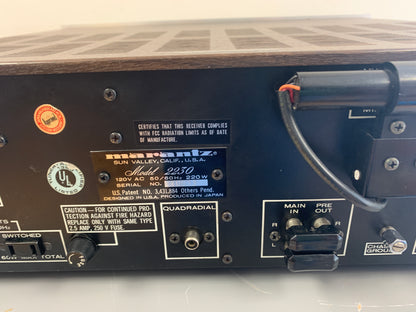 Marantz 2230 Stereo Receiver * Led Upgrade * 30W RMS * 1972 * $100 USA Flat Shipping