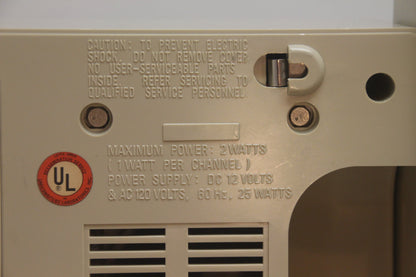 RCA YZD-579B Portable Stereo 8 Track Player * Fully Serviced