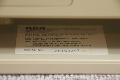 RCA YZD-579B Portable Stereo 8 Track Player * Fully Serviced