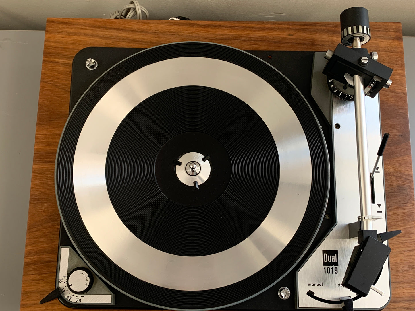 Dual 1019 Turntable * Fully Serviced * 16-33-45-78 Speed