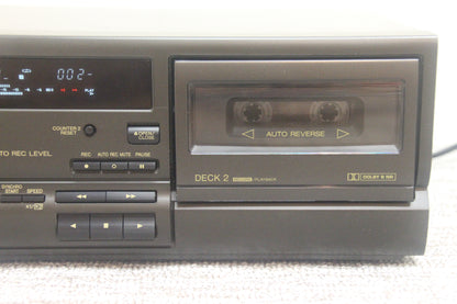 80's Blast !!! Complete Serviced Technics Stereo System !!! Amp, Cassette, CD, Turntable and Speakers ! Mint with Remote !!