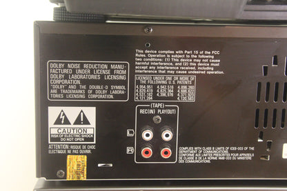80's Blast !!! Complete Serviced Technics Stereo System !!! Amp, Cassette, CD, Turntable and Speakers ! Mint with Remote !!