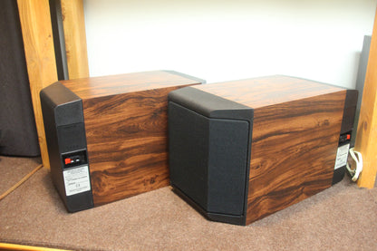 Bose 301 Series IV Bookshelf Speakers * Rare Rosewood Finish * Fully Serviced *