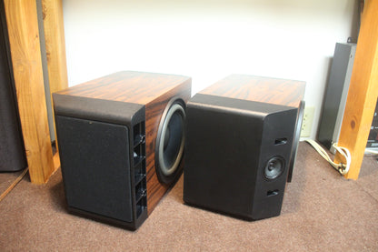 Bose 301 Series IV Bookshelf Speakers * Rare Rosewood Finish * Fully Serviced *