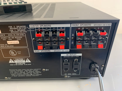 Sony STR-D790 Stereo Receiver * Remote Control * 80W RMS * 1992