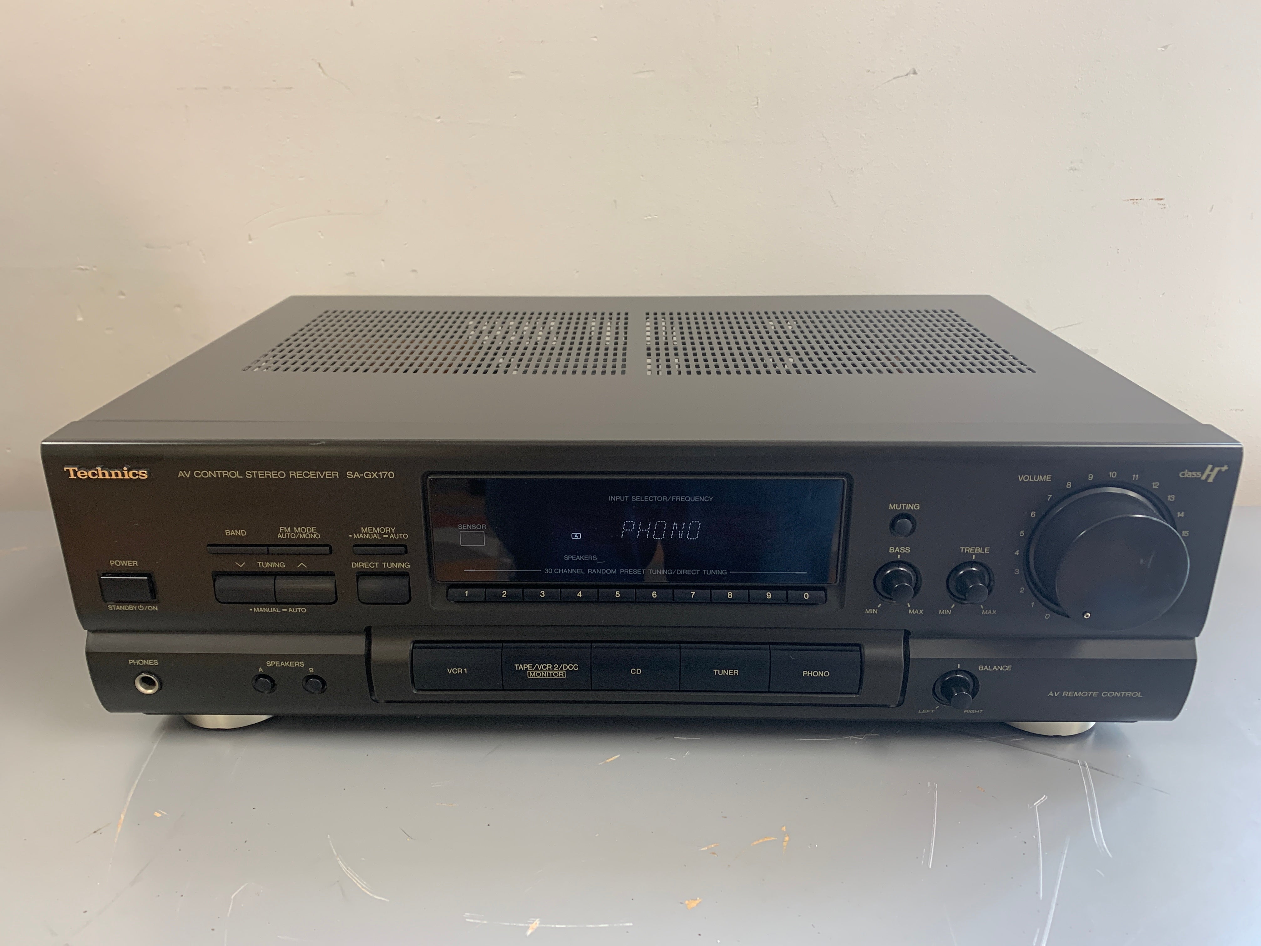 Technics SA-GX170 Stereo receiver * 1994 * 60W RMS – The