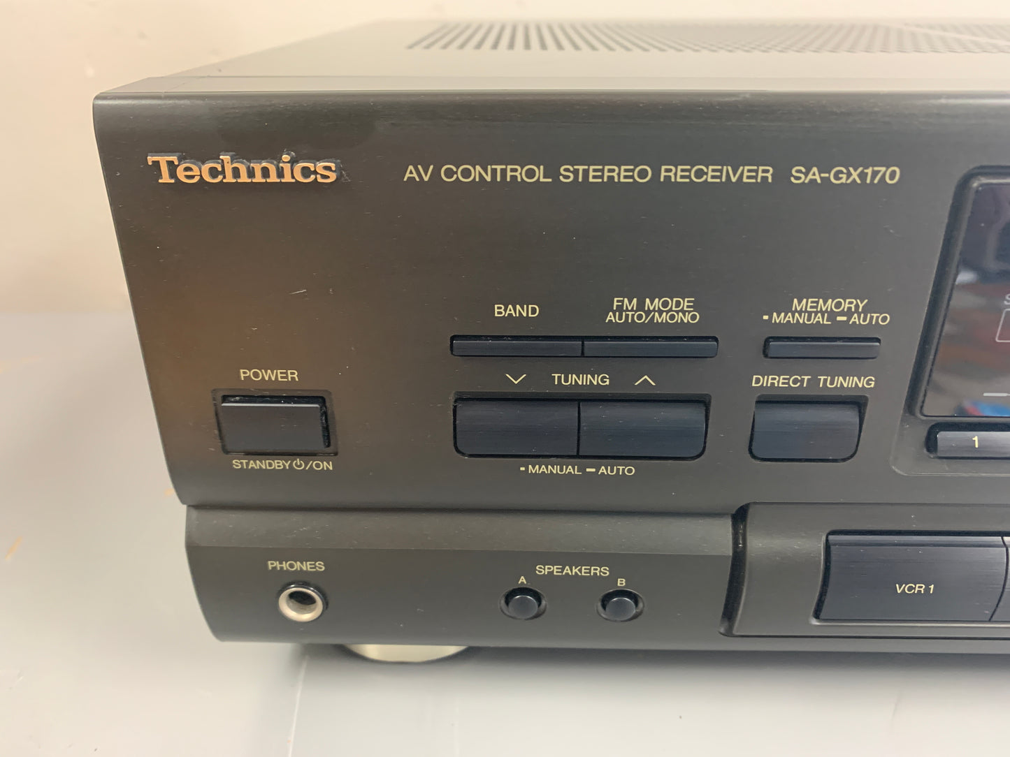 Technics SA-GX170 Stereo receiver * 1994 * 60W RMS