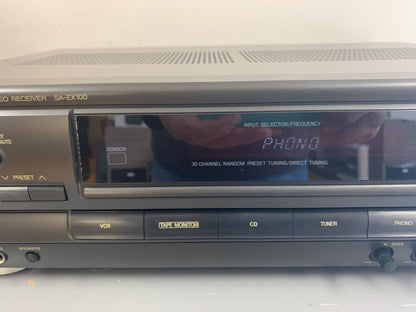 Technics SA-EX100 Stereo Receiver * 80W RMS * 1996