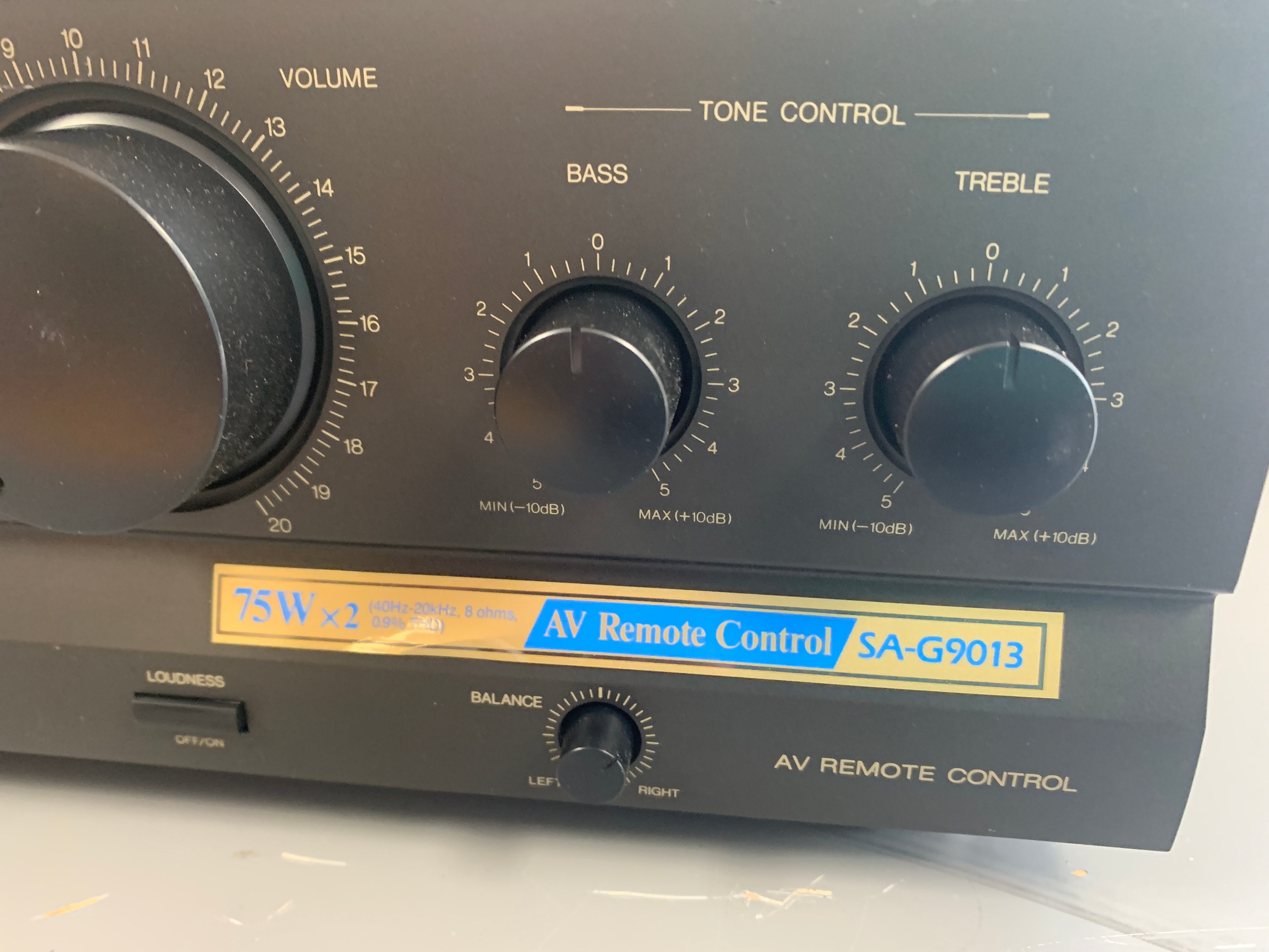 Technics SA-G9013 Stereo Receiver * 75W RMS – The Turntable Store