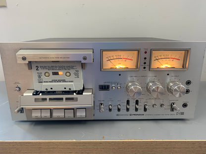Pioneer CT-F-1000 Single Cassette Deck * Recapped in 2020 * Serviced * $100 USA Flat Shipping