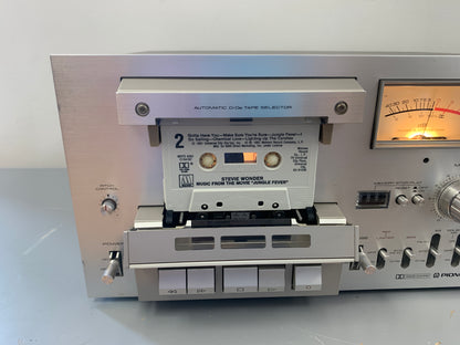 Pioneer CT-F-1000 Single Cassette Deck * Recapped in 2020 * Serviced * $100 USA Flat Shipping