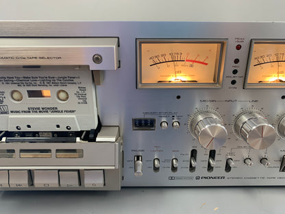 Pioneer CT-F-1000 Single Cassette Deck * Recapped in 2020 * Serviced * $100 USA Flat Shipping
