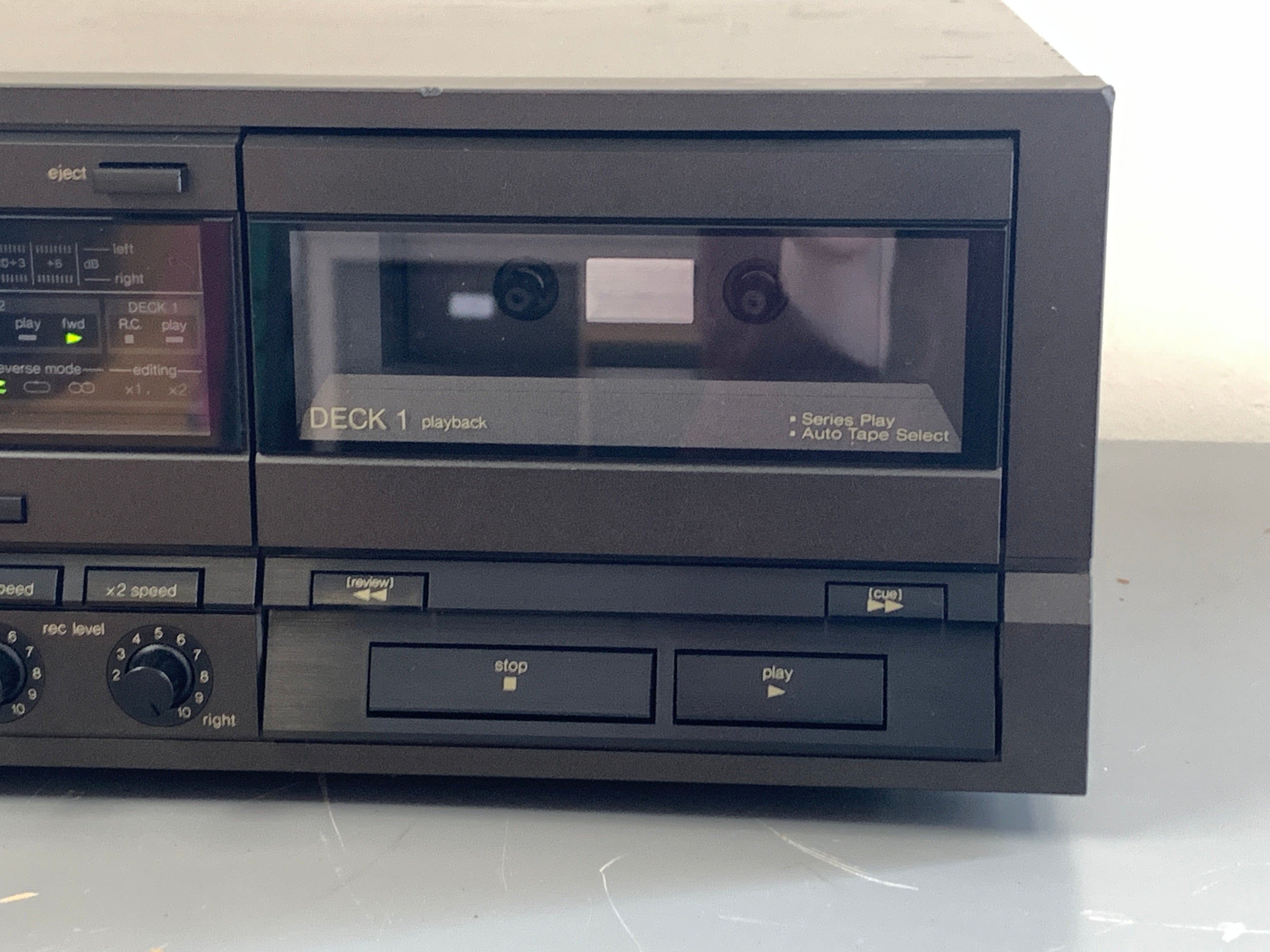 Technics RS-TR157 Double Cassette Deck – The Turntable Store