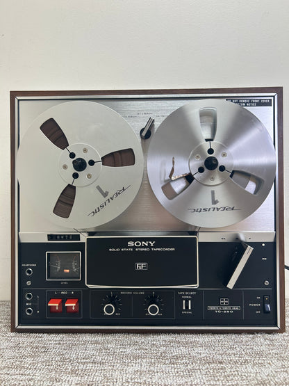 Sony TC-280 Reel to Reel Deck * Fully Serviced * Tape Reels are NOT included *