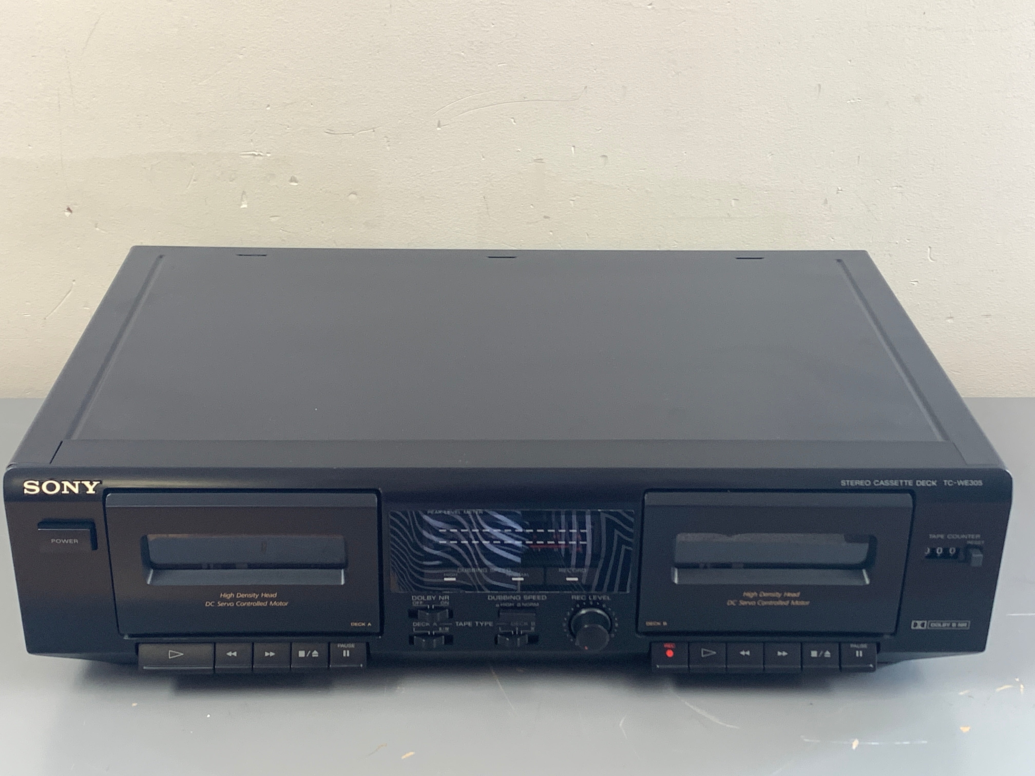 Sony TC-WE305 Double Cassette Deck * New Belts
