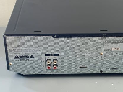 Sony TC-WE305 Double Cassette Deck * New Belts