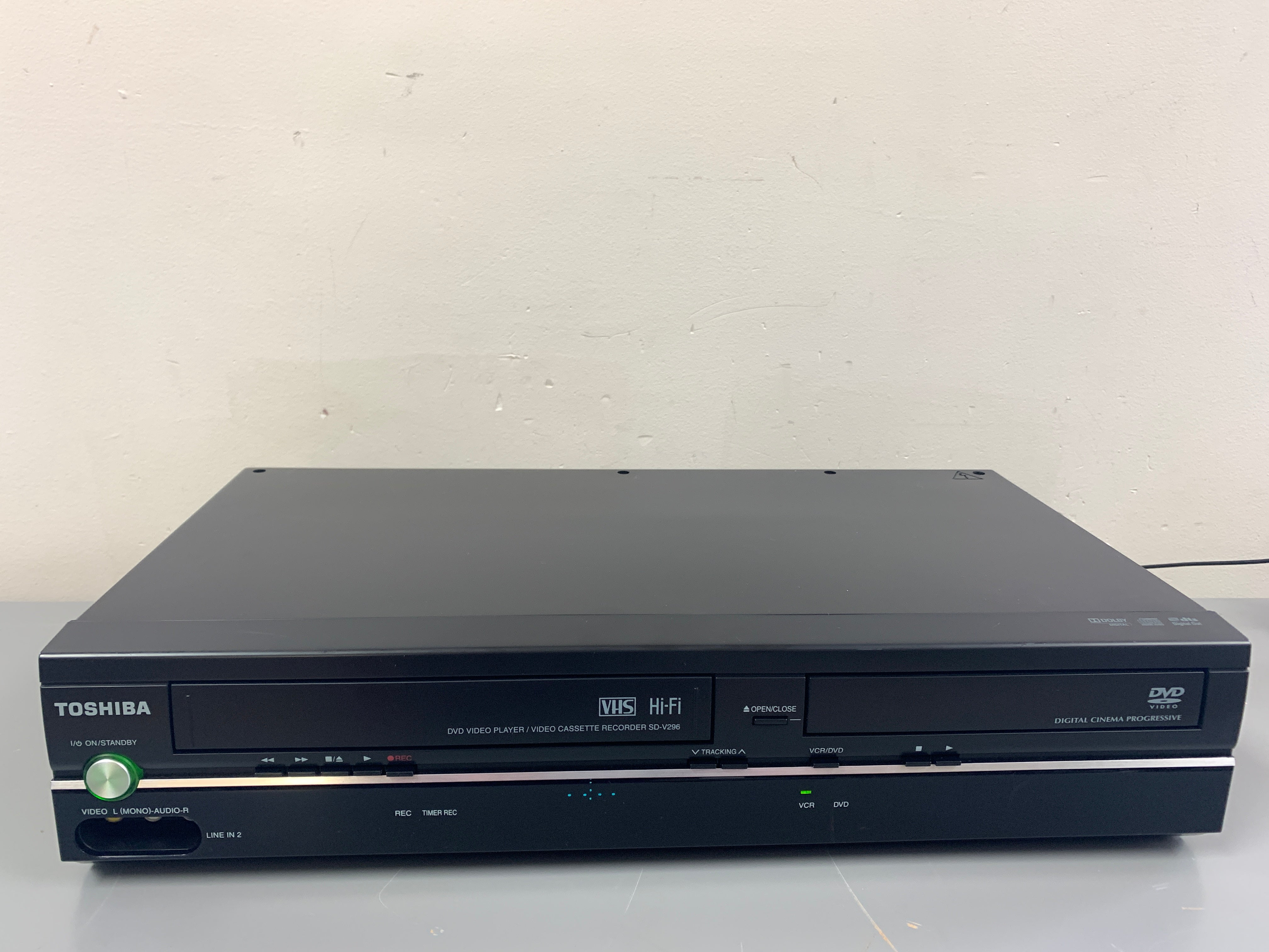 Toshiba SD-V296 DVD/VCR Combo Player – The Turntable Store