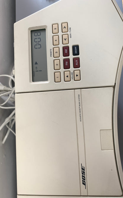 Bose Acoustic Wave CD-3000 Radio CD Player * PD2 Pedestal * Carrying Bag