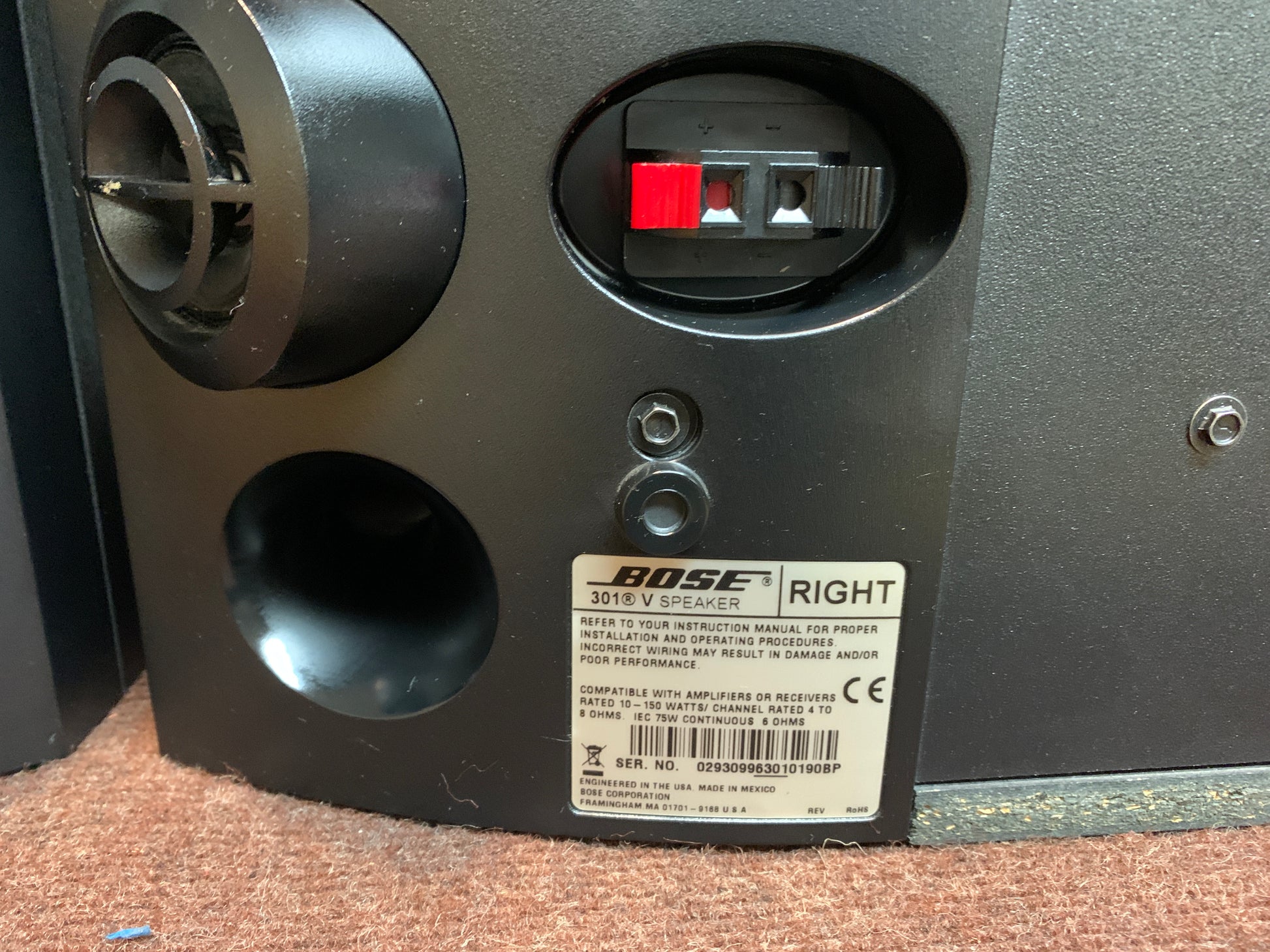 Bose 301v Bose 301 Series Iii Speakers Used Bose 301 Speakers For