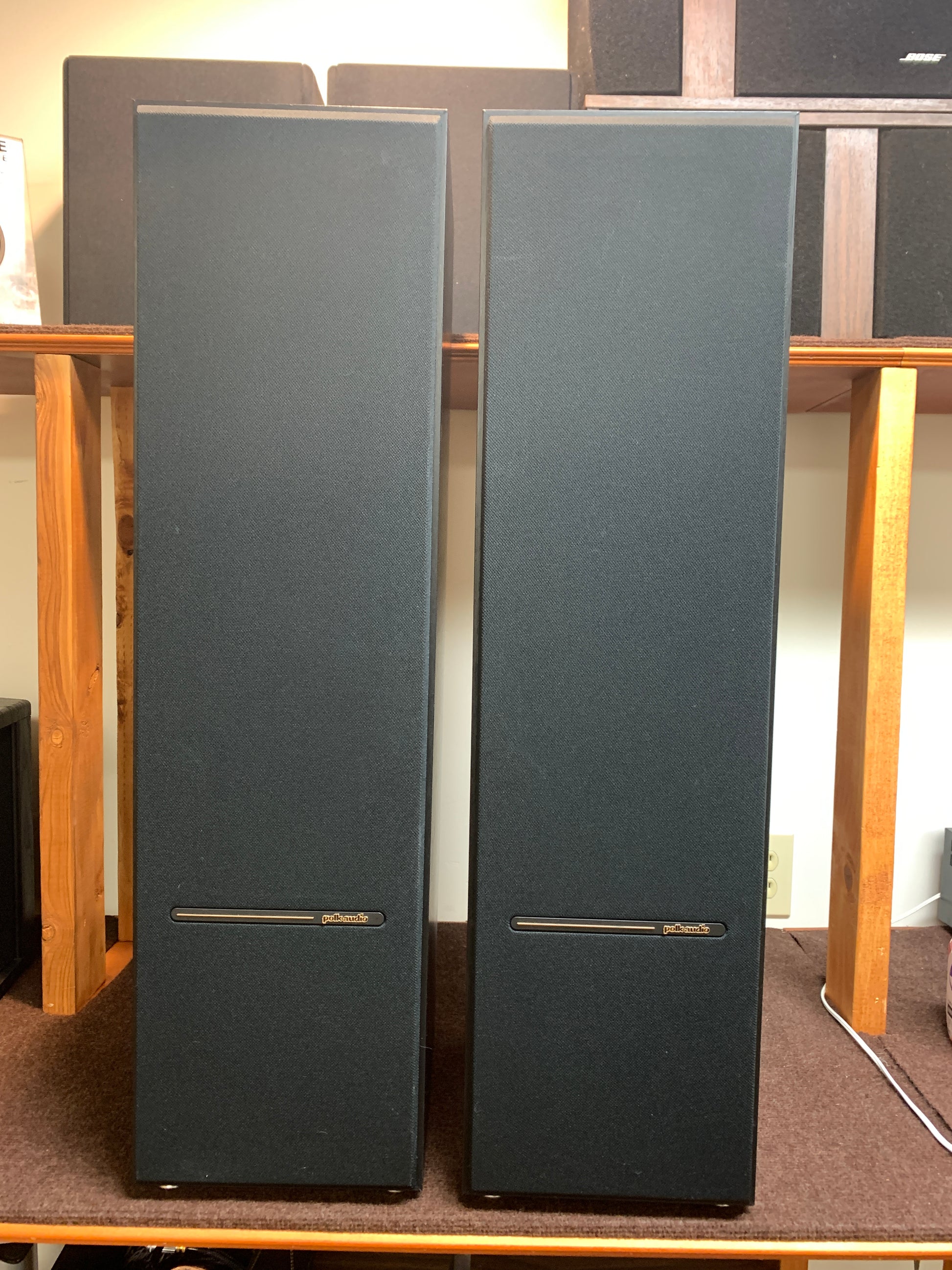 Tower Speakers Polk Audio Rta 11t Vintage Polk Rta 11t Polk