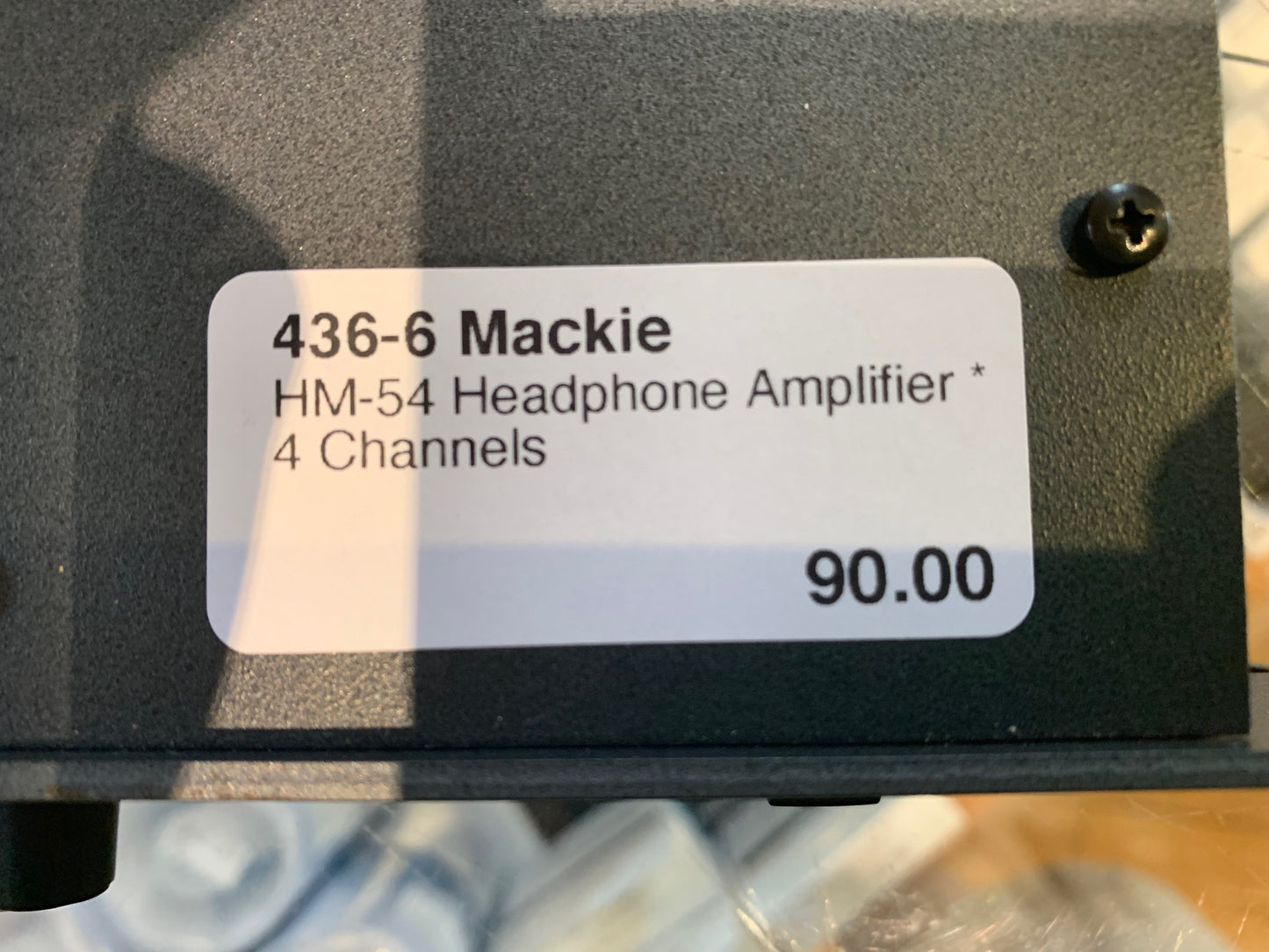 Mackie HM-54 Headphone Amplifier * 4 Channels