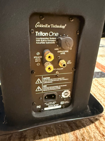 GoldenEar Triton One Speakers * Fully Serviced * No Store Shipping