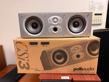 Polk Audio CSi3 Center Channel Speaker * Original box * Fully Serviced