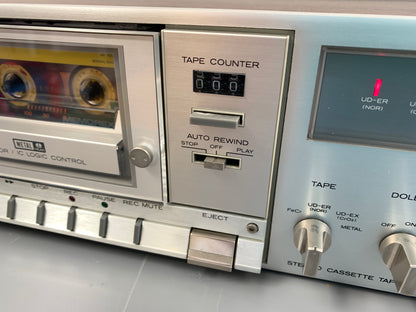 Hitachi D-75S Single Cassette Deck * Fully Serviced !!!!