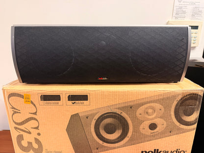 Polk Audio CSi3 Center Channel Speaker * Original box * Fully Serviced