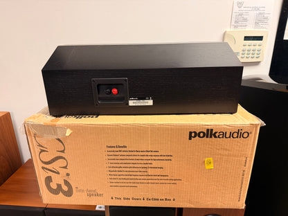 Polk Audio CSi3 Center Channel Speaker * Original box * Fully Serviced