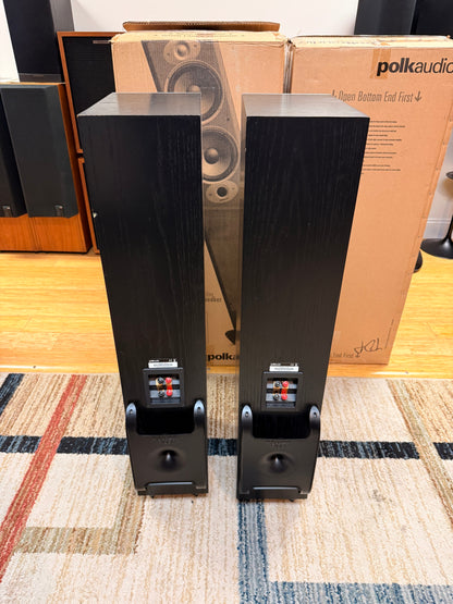 Polk Audio RTi8 Floor Standing Speakers * Original Box * Fully Serviced