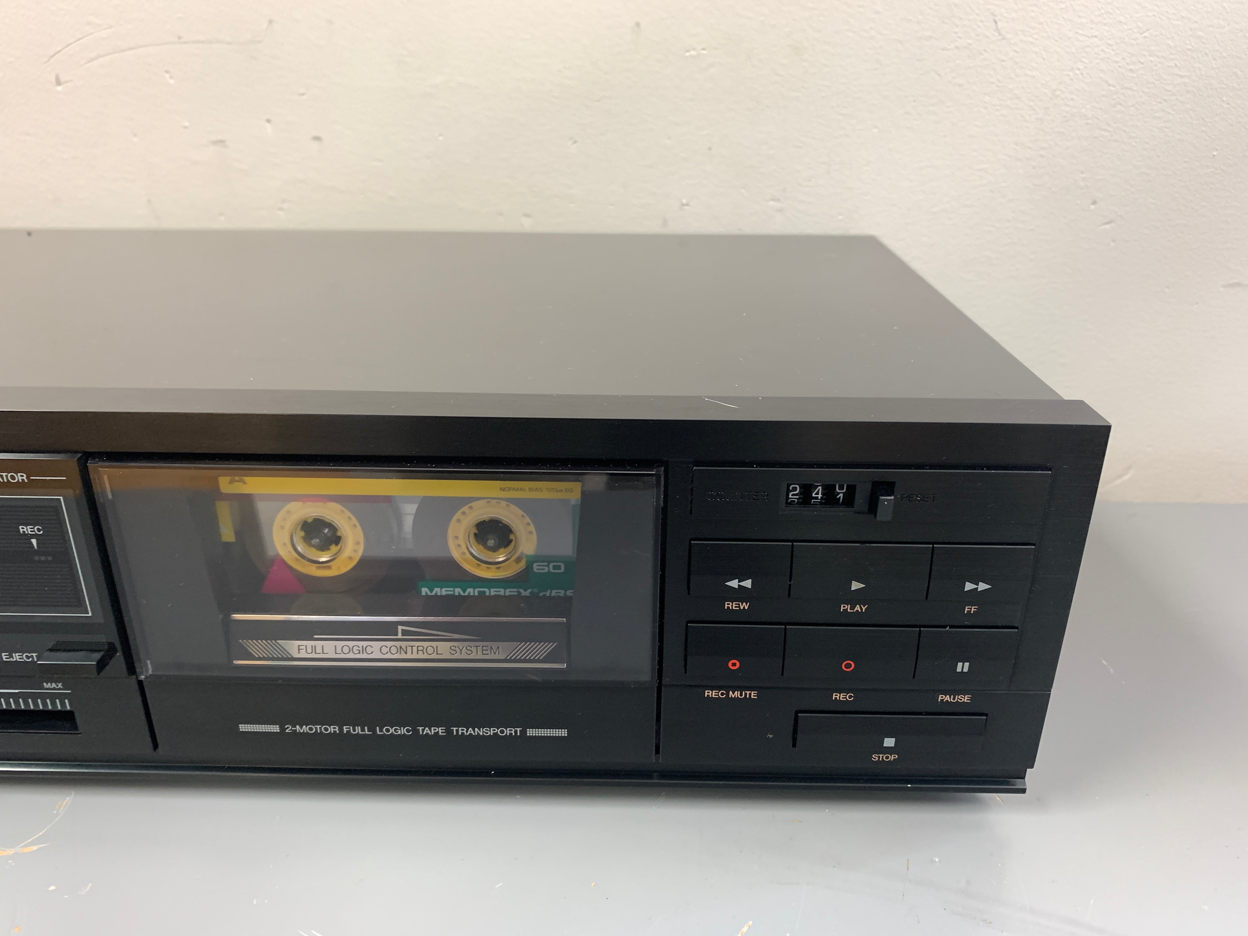 JVC TD-X201 Single Cassette Deck – The Turntable Store