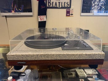 Optonica Sharp RP-3636 Direct Drive Turntable * Granite Plinth