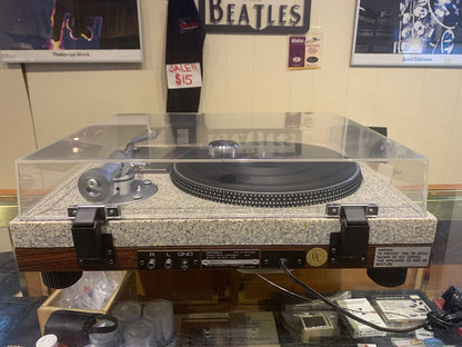 Optonica Sharp RP-3636 Direct Drive Turntable * Granite Plinth